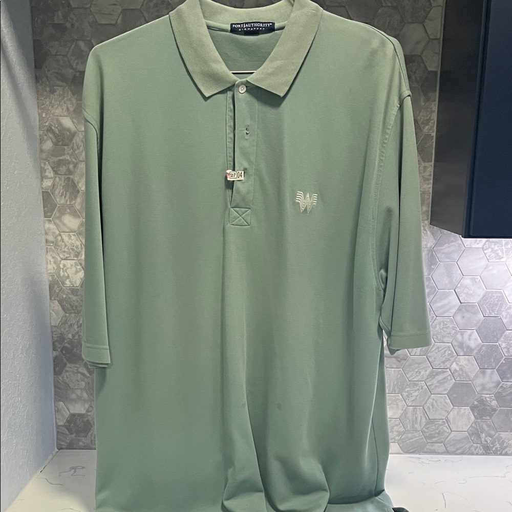 Whataburger Port Authority Sage Polo Shirt